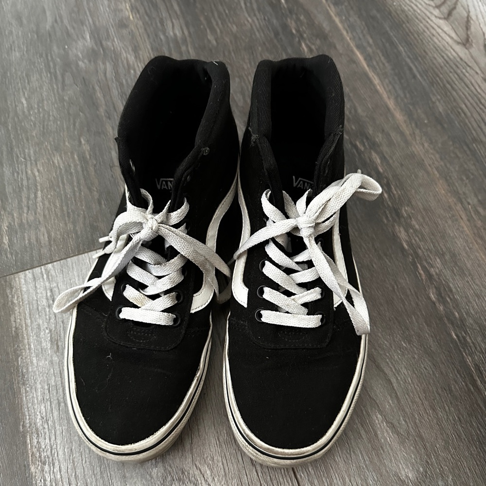 Vans Black Hightops